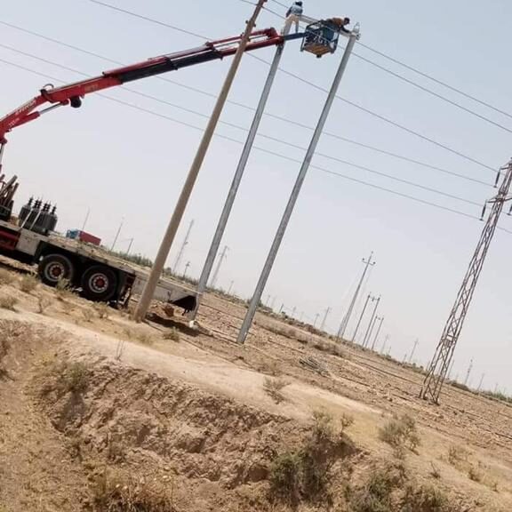 شركة لنصب ابراج الكهرباء في العراق. اوسمة السلام