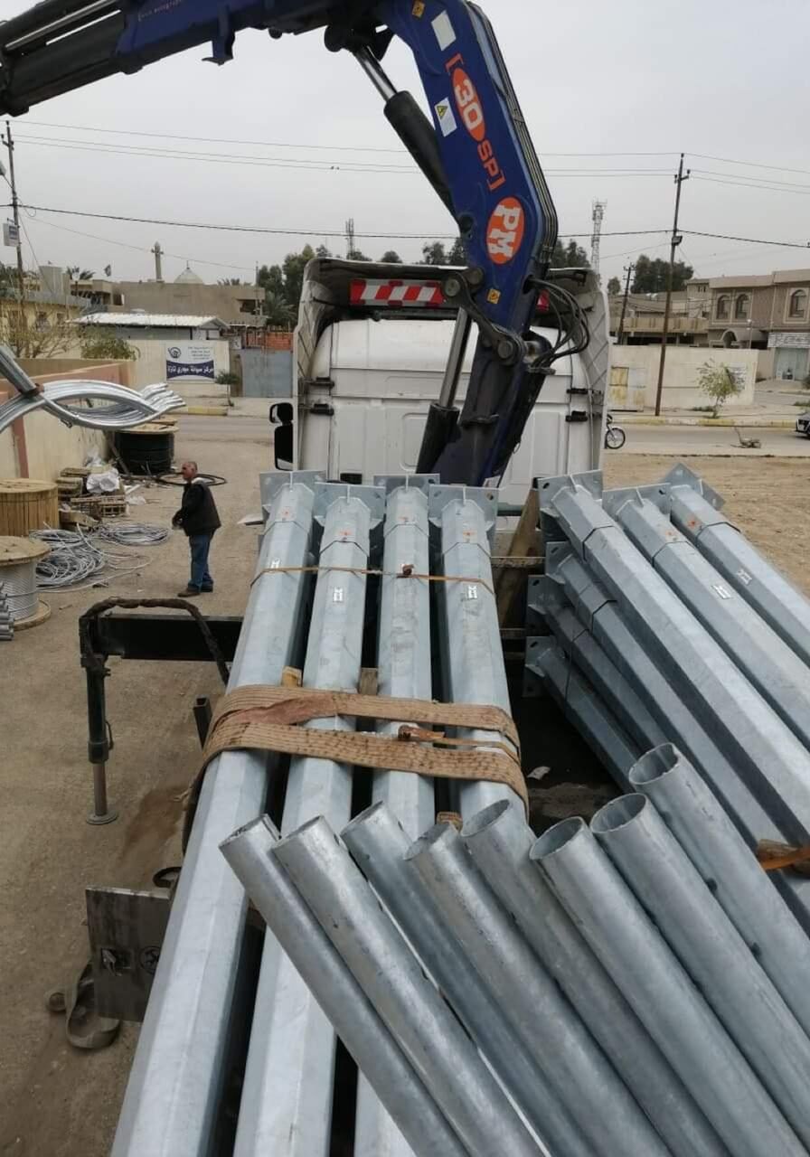 شركة لنصب ابراج الكهرباء في العراق. اوسمة السلام